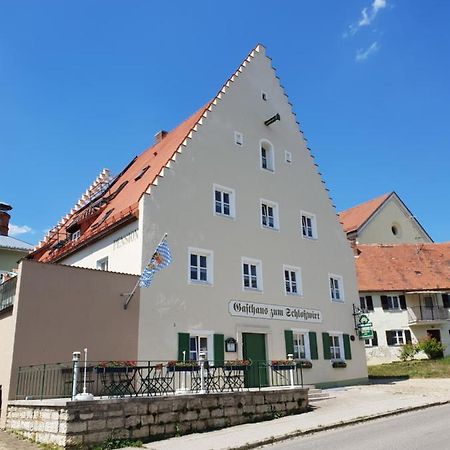 Hotel Gasthaus zum Schloßwirt Dietfurt an der Altmühl Exterior foto