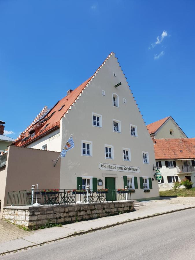 Hotel Gasthaus zum Schloßwirt Dietfurt an der Altmühl Exterior foto